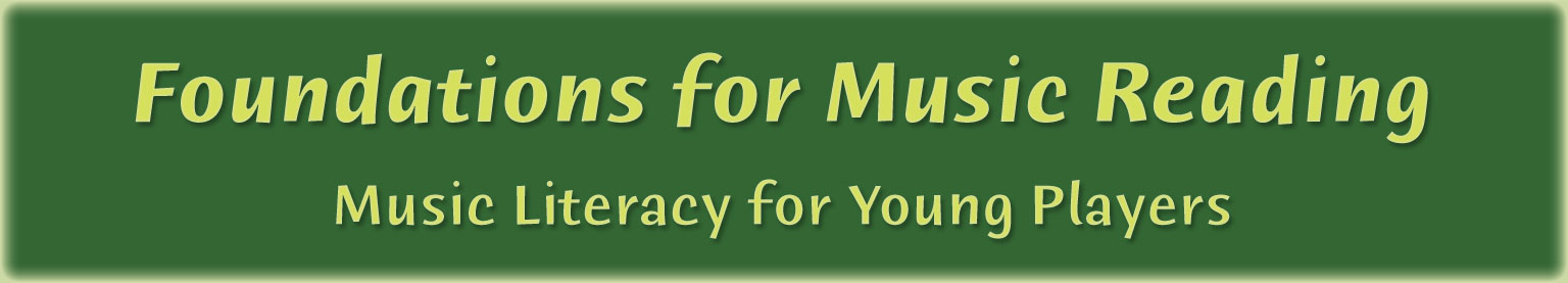 Foundations for Music Reading